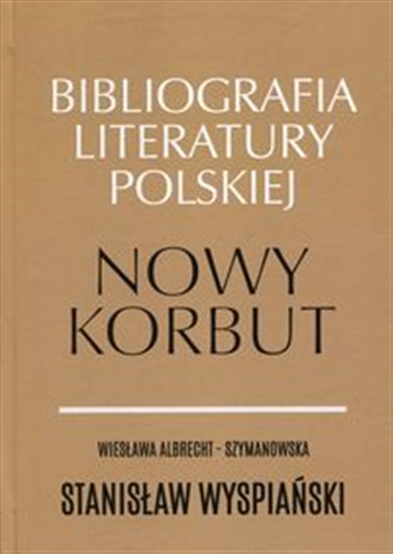 Stanisław Wyspiański Tom 18.1