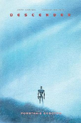 Okładka książki Powstanie robotów / [scenariusz] Jeff Lemire ; [ilustracje] Dustin Nguyen ; [tłumaczenie Jacek Drewnowski].