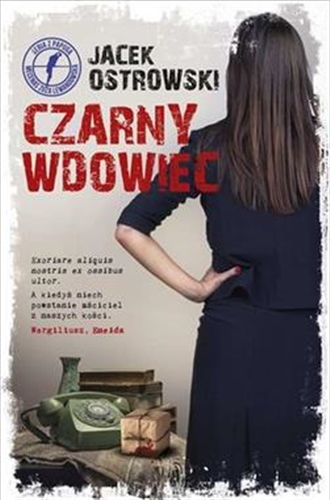 Okładka książki Czarny wdowiec / Jacek Ostrowski.
