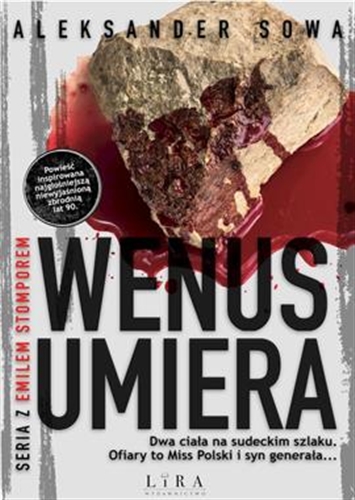 Okładka książki  Wenus umiera  8
