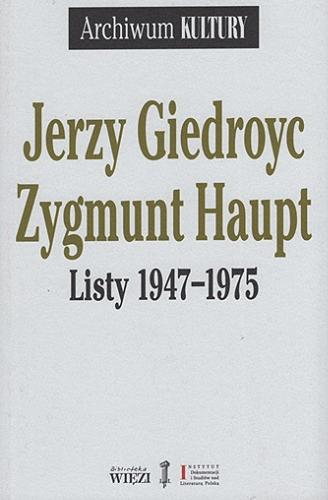 Okładka książki  Listy 1947-1975  11
