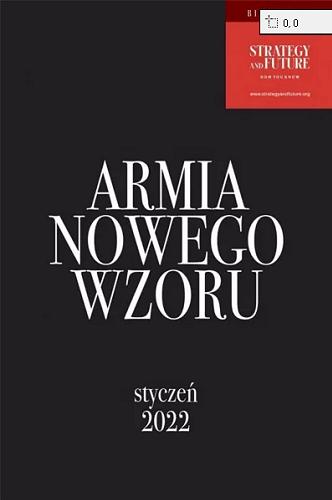 Okładka książki Armia nowego wzoru / redakcja i korekta Barbara Manińska.