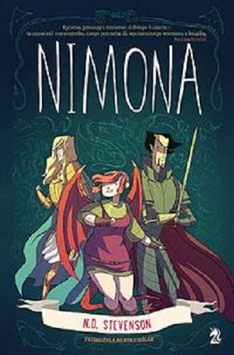 Okładka książki Nimona / N. D. Stevenson ; przełożyła Agata Cieślak.