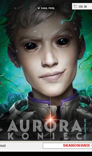 Okładka książki  Aurora : koniec  1