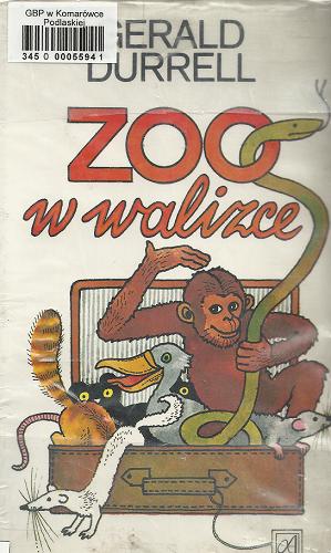 Okładka książki Zoo w walizce / Gerald Durrell ; przekł. Anna Wiśniewska-Walczyk.