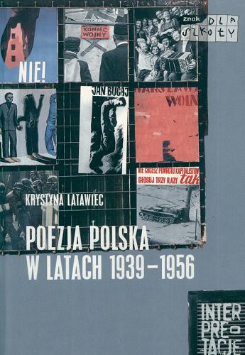Okładka książki Poezja polska w latach 1939-1956 / Krystyna Latawiec.