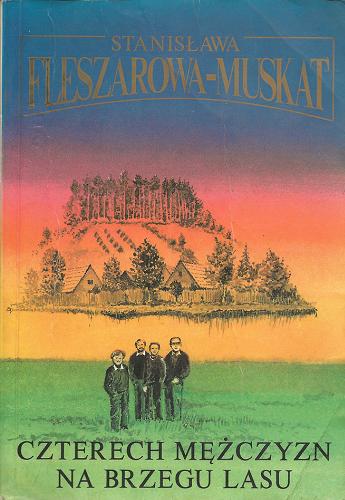 Okładka książki  Czterech mężczyzn na brzegu lasu  2