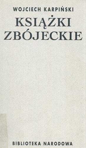 Okładka książki Książki zbójeckie / Wojciech Karpiński.