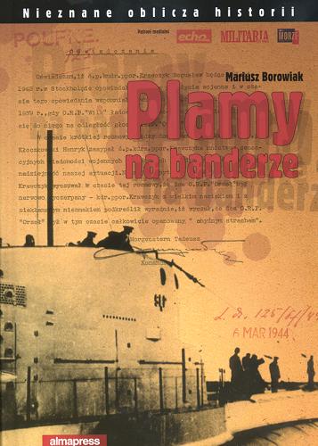 Okładka książki Plamy na banderze / Mariusz Borowiak.