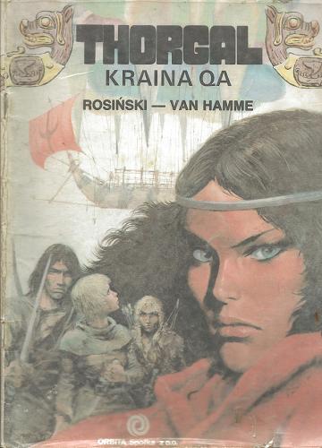Okładka książki Kraina Qa /  Grzegorz Rosiński ; Jean Van Hamme ; tł. Tadeusz Markowski.