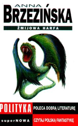 Okładka książki Żmijowa harfa / Anna Brzezińska.