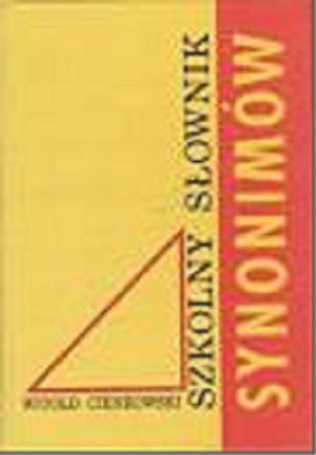 Okładka książki  Szkolny słownik synonimów  8