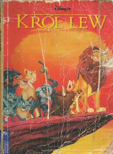 Okładka książki Król Lew / Walt Disney.