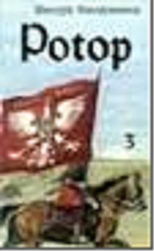 Okładka książki Potop. T. 3 / Henryk Sienkiewicz ; ilustrował Stanisław Rozwadowski.