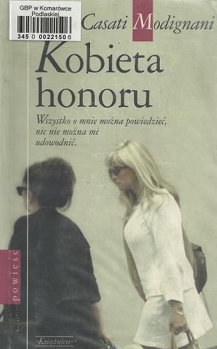 Okładka książki  Kobieta honoru  1