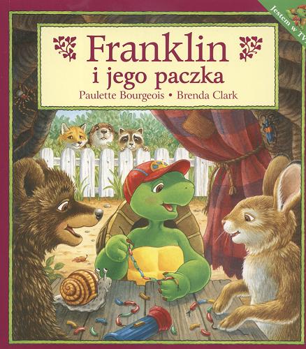 Okładka książki Franklin wielkim odkrywcą / [ścisłą adaptację książkową wersji telewizyjnej napisała Sharon Jennings, a zilustrowali Sean Jeffrey, Mark Koren i Jelena Sisic ; tłumaczenie Patrycja Zarawska].