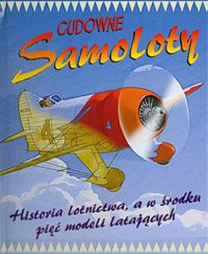 Okładka książki  Cudowne samoloty  1