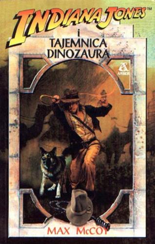Okładka książki  Indiana Jones i tajemnica dinozaura  2