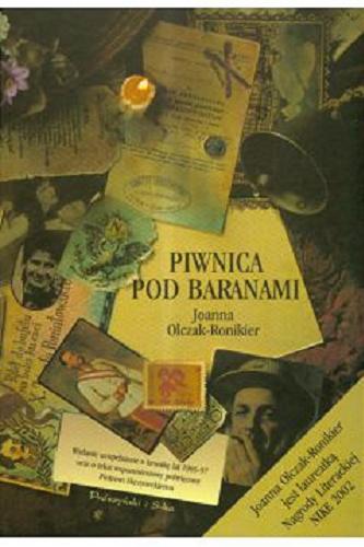 Okładka książki Piwnica pod Baranami : czyli koncert ambitnych samouków / Joanna Olczak-Ronikier ; Kazimierz Wiśniak - wybór ilustracji.