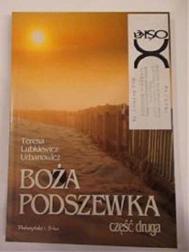 Okładka książki Boża podszewka / cz. 2 / Lubkiewicz-Urbanowicz Teresa.