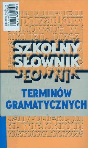 Okładka książki Szkolny słownik fizyczny / Krzysztof Wójcik ; Jerzy Stasz.