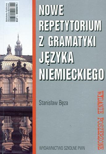 Okładka książki  Nowe repetytorium z gramatyki języka niemieckiego  2