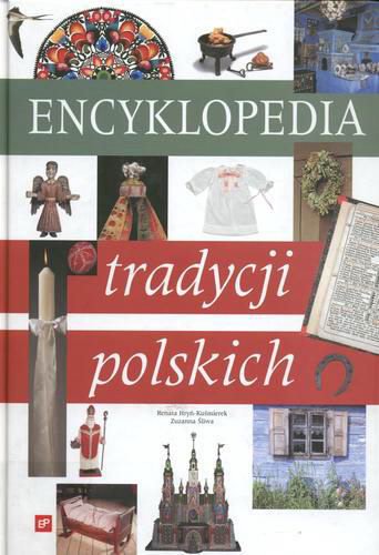 Okładka książki  Encyklopedia tradycji polskich  1