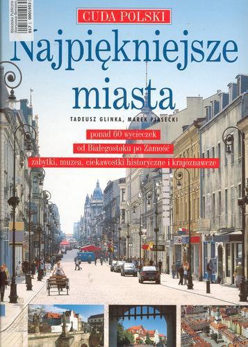 Okładka książki Najpiękniejsze miasta / Tekst i wybór ilustracji Tadeusz Glinka, Marek Piasecki.