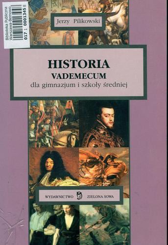 Okładka książki  Historia dla gimnazjum i szkoły średniej : vademecum  12