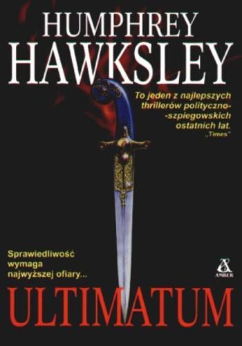 Okładka książki Ultimatum / Humphrey Hawksley ; tł. Jagoda Sochoń.