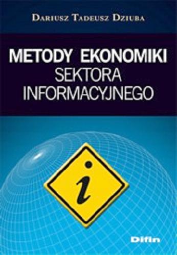 Okładka książki  Metody ekonomiki sektora informacyjnego  2