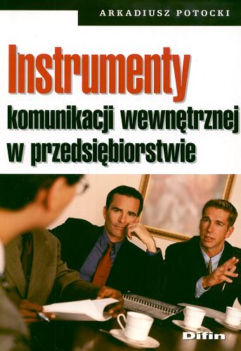 Okładka książki  Instrumenty komunikacji wewnętrznej w przedsiębiorstwie  1
