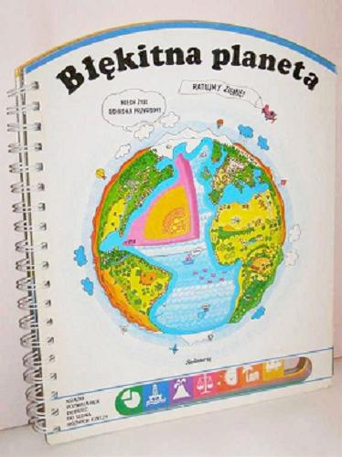 Okładka książki Błękitna planeta / Mario Gomboli ; il. Nicoletta Costa ; red. Elisa Jantosca ; tł. Jan Jackowicz.