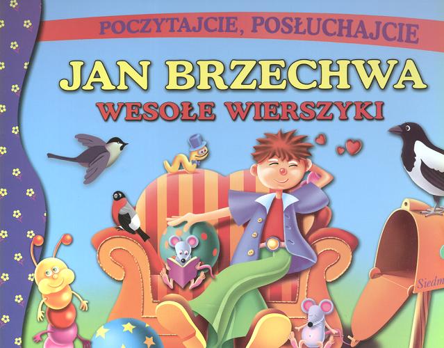 Okładka książki Wesołe wierszyki / Jan Brzechwa ; il. Marcin Południak.