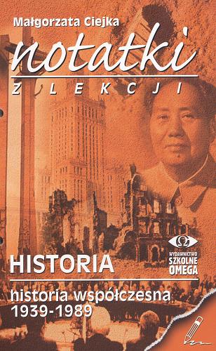 Okładka książki  Historia 4 Historia 1939-1989  8