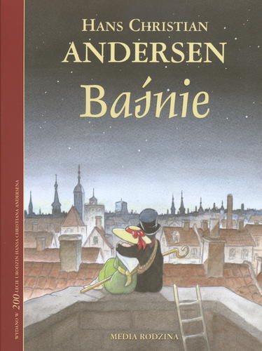 Okładka książki Baśnie / Hans Christian Andersen ; il. Flemming B. Jeppesen ; tł. Bogusława Sochańska.
