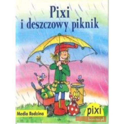 Okładka książki Pixi i deszczowy piknik / napisała Julia Boehme ; il. Dorothea Tust ; tł. [z niem.] Emilia Kledzik.
