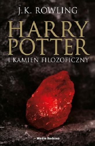 Okładka książki Harry Potter i kamień filozoficzny / Joanne K. Rowling ; tł. Andrzej Polkowski.