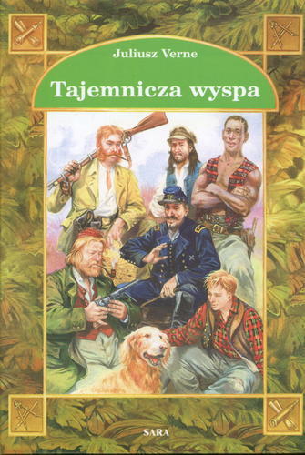 Okładka książki Tajemnicza wyspa / Jules Verne ; tł. Elżbieta Sadowska.