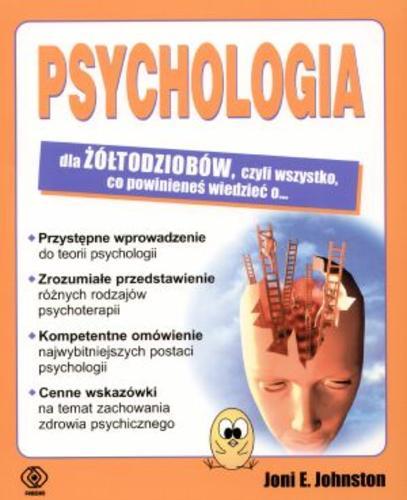 Okładka książki Psychologia / Joni E. Johnston ; tł. Robert Bartołd.