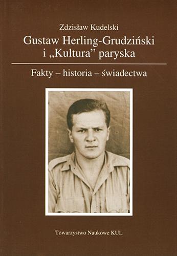 Okładka książki Gustaw Herling-Grudziński i 