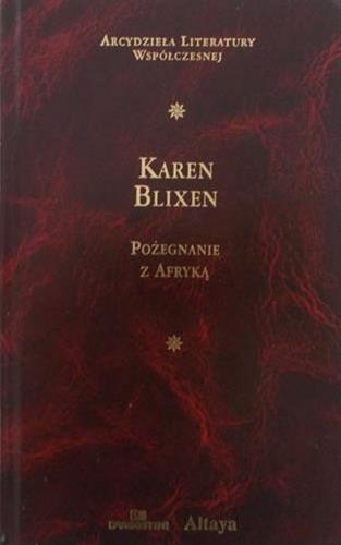 Okładka książki Pożegnanie z Afryką / Karen Blixen ; przekład Józef Giebułtowicz.
