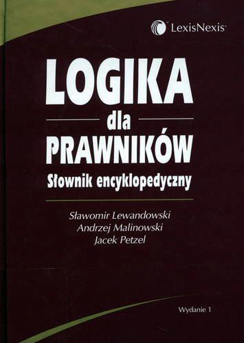 Okładka książki  Logika dla prawników :słownik encyklopedyczny  1