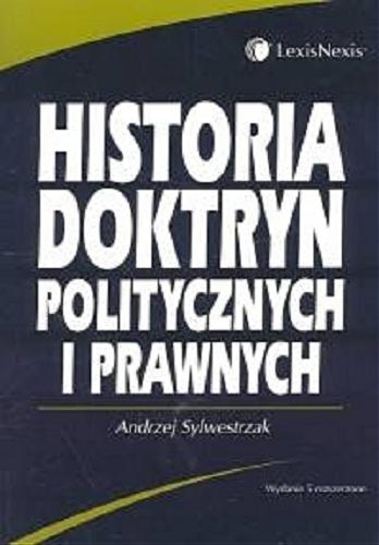 Okładka książki Historia doktryn politycznych i prawnych / Andrzej Sylwestrzak.