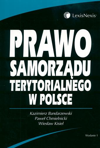 Okładka książki  Prawo samorządu terytorialnego w Polsce  3