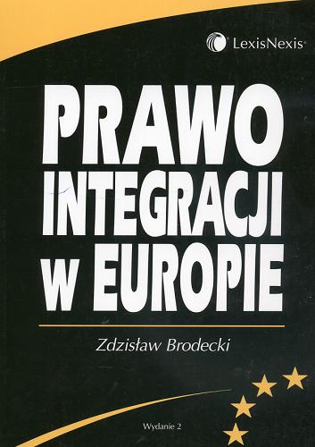 Okładka książki  Prawo integracji w Europie  1