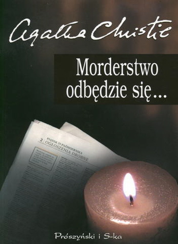 Okładka książki Morderstwo odbędzie się... / Agatha Christie ; przełożył Tadeusz Jan Dehnel.