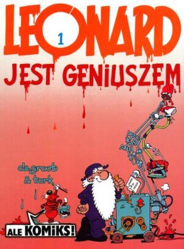 Okładka książki  Leonard jest geniuszem  4