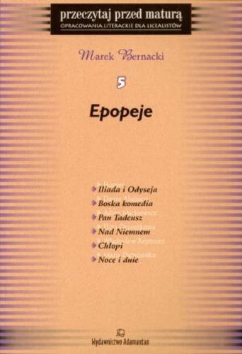 Okładka książki Epopeje / Marek Bernacki.