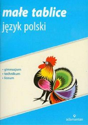 Okładka książki Małe tablice - literatura polska.